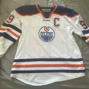 Wayne Gretzky Edmonton Oilers Jersey Retro